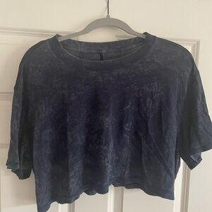 Lululemon All Yours Cropped Workout Tee